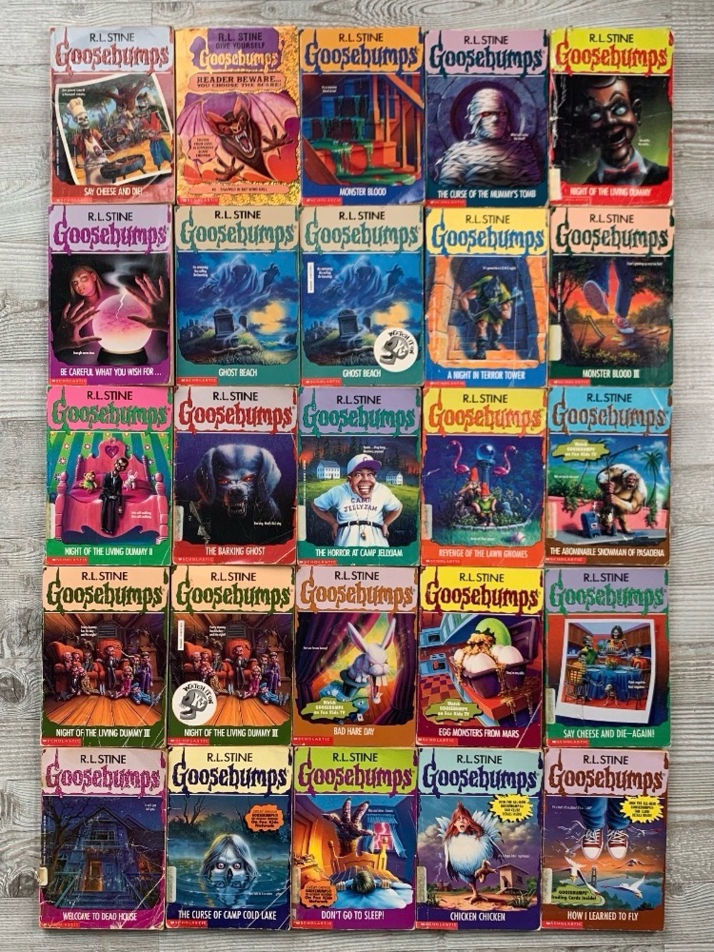 Goosebumps Book Collection -25 Book